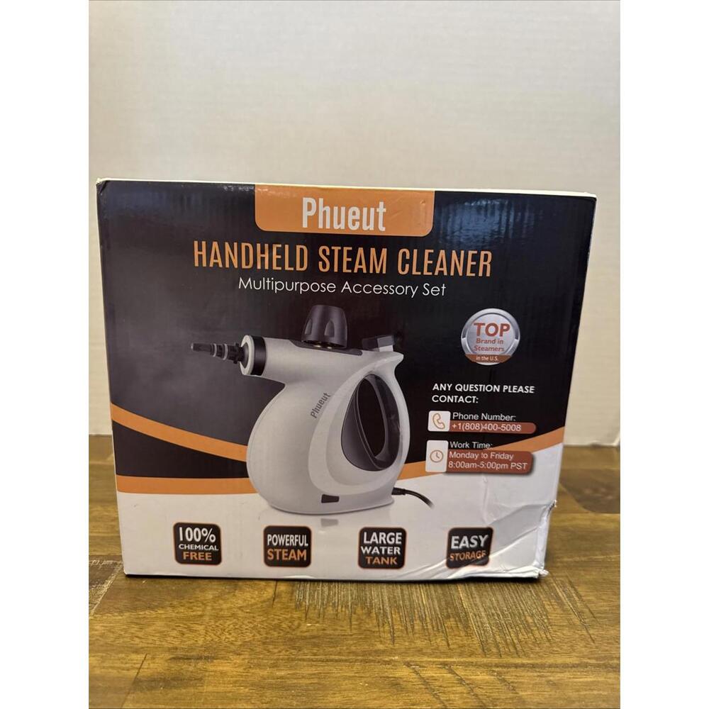Purity Handheld Steam Cleaner Multipurpose Accessory Set NIB Factory Sealed